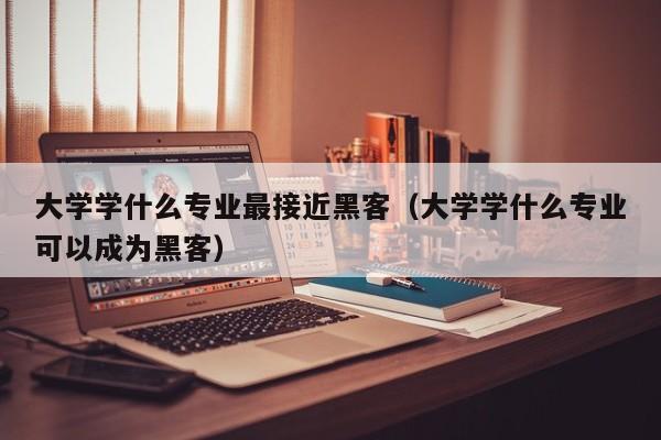 大学学什么专业最接近黑客（大学学什么专业可以成为黑客）