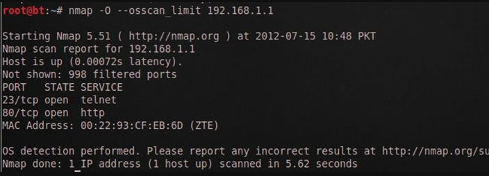 nmap-os scan_limit检验