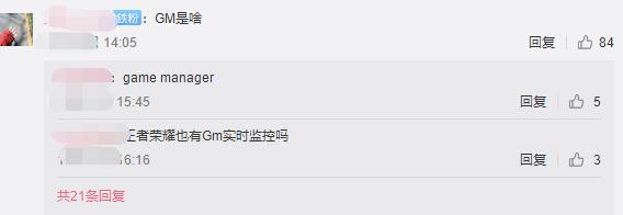 王者荣耀居然有GM巡查 玩家问GM是啥 看看网友是怎么回答的