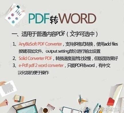 教你把PDF文件怎么转换成Word！