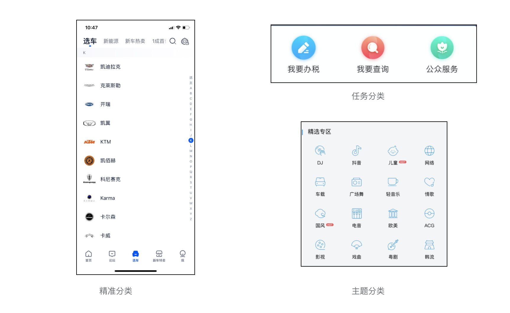 从设计前/设计中阶段，了解信息架构知识点