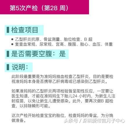 最新最全的孕期12次检查项目和产检时间表，女人一定要看