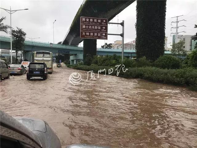 暴雨突袭厦门！整容级此外凶猛！最大雨量呈此刻……风雨中他们最暖