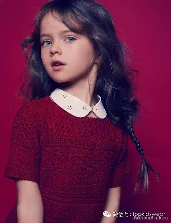 俄罗斯9岁国宝级甜美小超模Kristina Pimenova